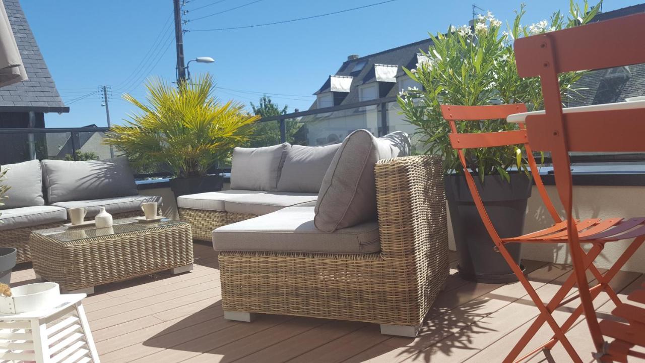 Les Cypres - Appt Avec Terrasse Proche Plage 圣马洛 外观 照片