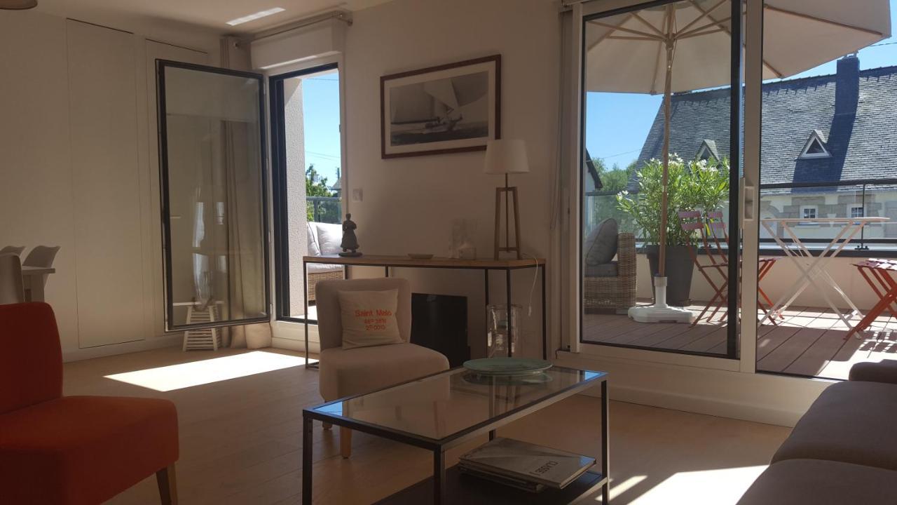 Les Cypres - Appt Avec Terrasse Proche Plage 圣马洛 外观 照片